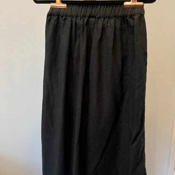 Linen Wrap A-Line Skirt - A New Day - Picture 2 of 4